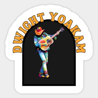 Dwight Yoakam Sticker